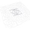 Ekena Millwork Small Loveland Decorative Fretwork Wall Panels in Architectural PVC, 11 3/8"W x 11 3/8"H x 3/8"T WALP12X12LLD - alternate 4